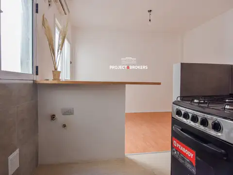 Departamento 2 ambientes con 1 baño