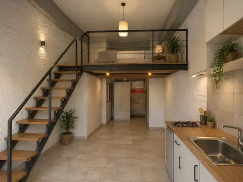 Departamento Monoambiente con 1 baño