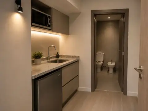 Oficina Monoambiente con 2 baños