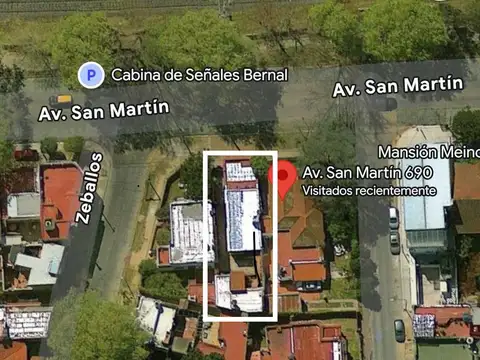 Lote - Terreno en venta para desarrollo inmobiliario - Av. San Martin - Bernal
