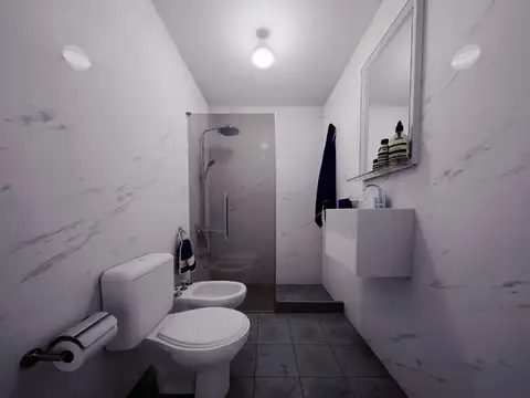 Depto Tipo Casa Monoambiente con 1 baño