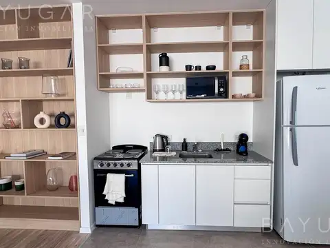 Departamento 2 ambientes con 1 baño