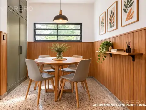 Casa 4 ambientes con 1 baño