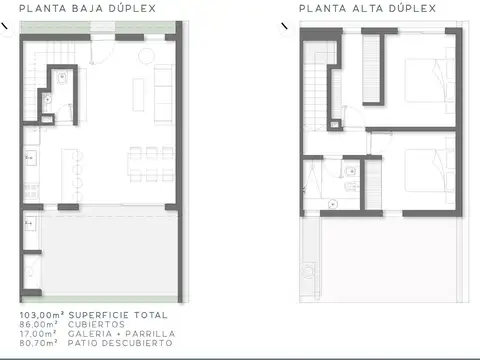 Departamento en Venta con 1 cocheras