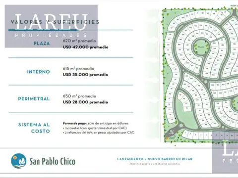 Terreno - San Pablo Chico, Pilar