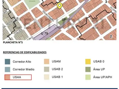 Terreno en Venta en Urquiza R, USD 365.000