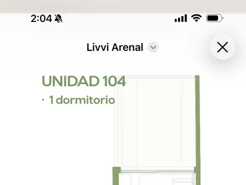 Departamento en Venta con 1 cocheras