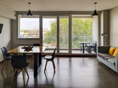 Departamento de 1 dormitorio con cochera y amenities en Ciudad Ribera