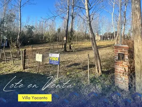 Lote en Villa Yacanto de Calamuchita