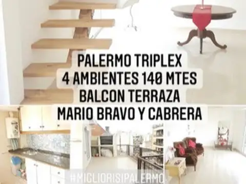 Departamento de 4 ambientes en Venta en Palermo 