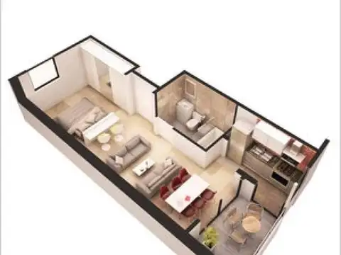 Departamento en Venta Apto profesional