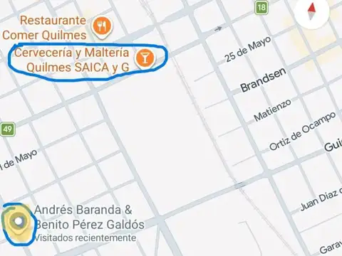Benito Perez Galdós esq Andres Baranda