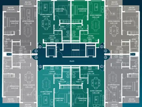 Departamento en Venta de 1 dormitorio