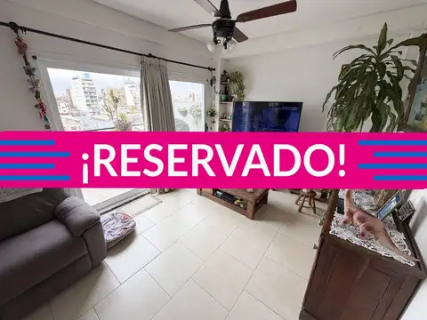   RESERVADO   VENTA PISO UNICO 3 AMBIENTES CON GARAGE EN VILLA PUEYRREDON