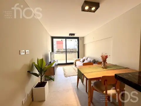 VENTA DEPARTAMENTO SEMIPISO DE 1 DORMITORIO EN CONSTRUCCIÓN CON BALCÓN Y AMENITIES EN PICHINCHA