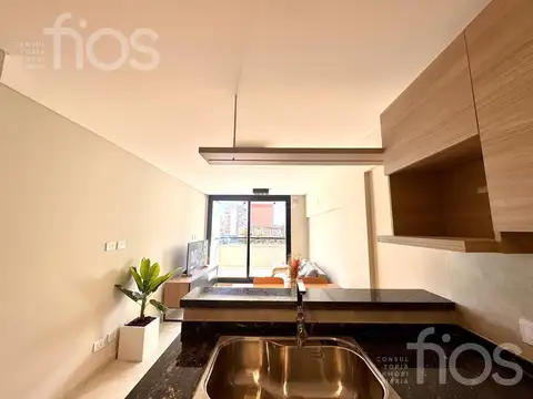 Departamento 2 ambientes con 1 baño
