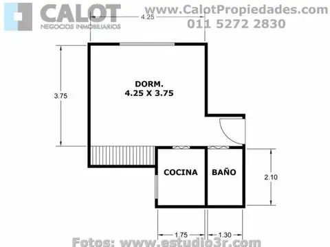 Departamento en Alquiler Temporal de Monoambiente