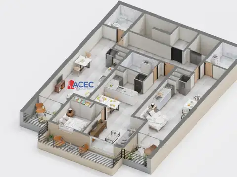 Departamento en Venta al Oeste