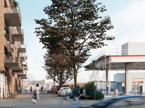 Departamento Monoambiente con 1 baño