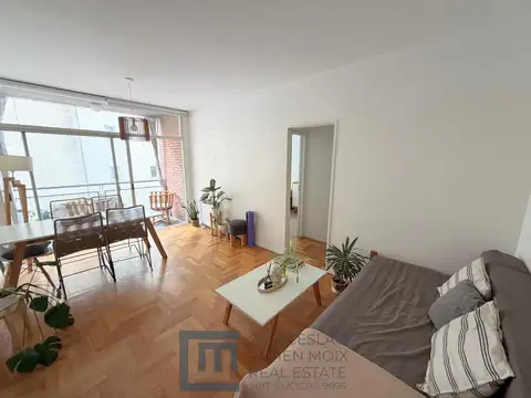 Muy luminoso 2 ambientes amplio en torre. Dorrego y Luis Maria Campos