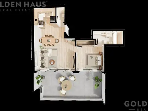 Departamento en Venta de 2 ambientes