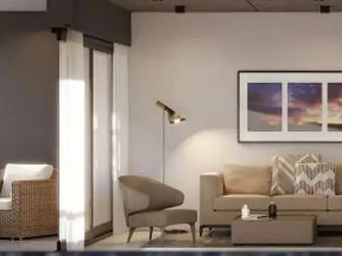 VENTA en construcción departamento dos ambientes con balcon terraza en Villa Crespo