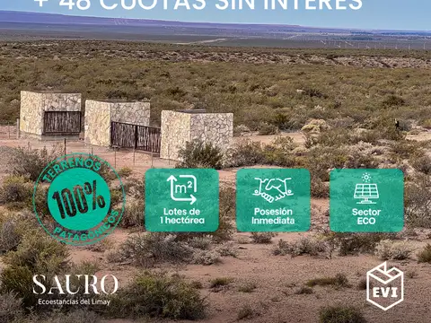 Lote En Neuquén - Loteo Sauro Ecoestancias Del Limay - Lotes Desde 1 Hectárea