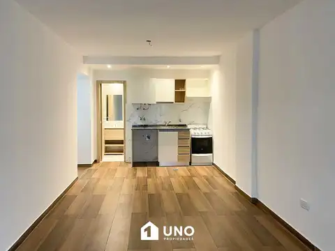 Departamento Monoambiente con 1 baño