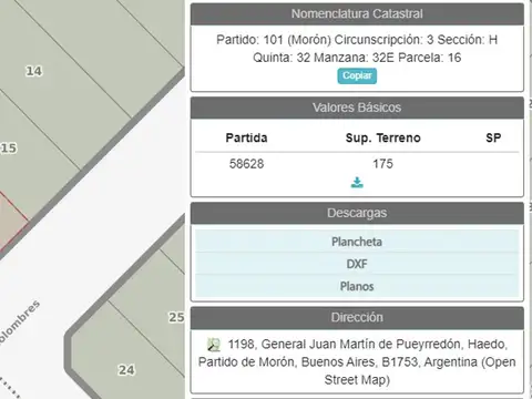 Gral. Juan Martin De Pueyrredon 1198