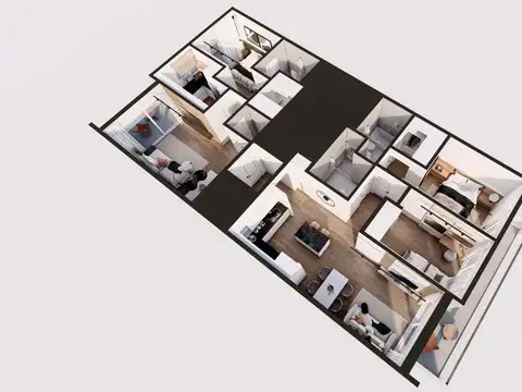 Departamento en Venta de 3 ambientes