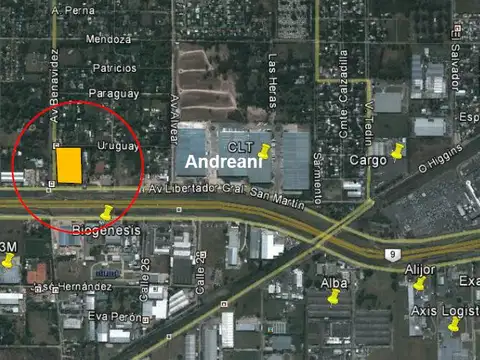 Panamericana y Avda. Benavidez (Ruta 27) - Bajada directa de Autopista km.38