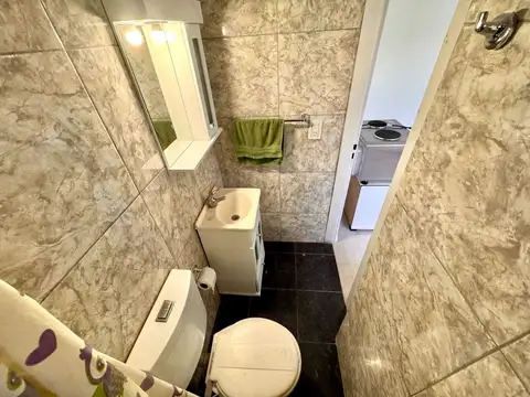 Departamento Monoambiente con 1 baño