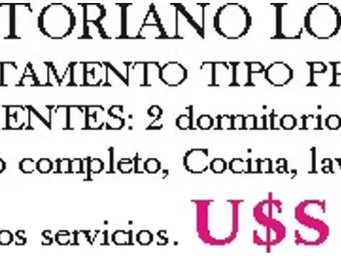 Depto Tipo Casa en Venta al Noroeste