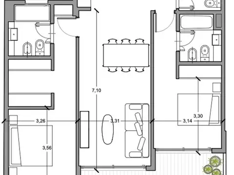 Departamento en Venta Permite mascota