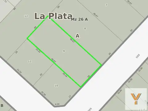 Terreno en Venta en Manuel B Gonnet, USD 140.000