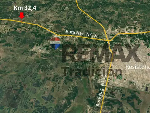 Vta Terreno Ruta 16 Km 32.4 Colonia Popular