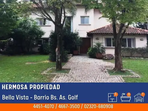 Casa - Venta - Argentina, Bella Vista - Mayor Irusta 3777