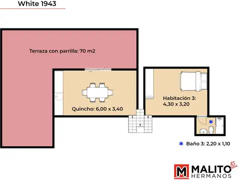 Casa en Venta de 3 dormitorios