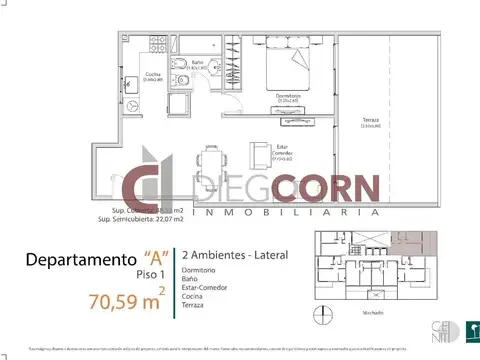 Departamento en Venta A Estrenar