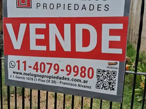 Terreno en Venta de 1100,0 m2