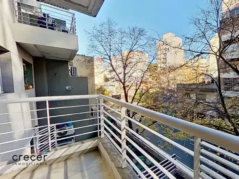 Hermoso monoambiente con balcon al frente en Villa Urquiza