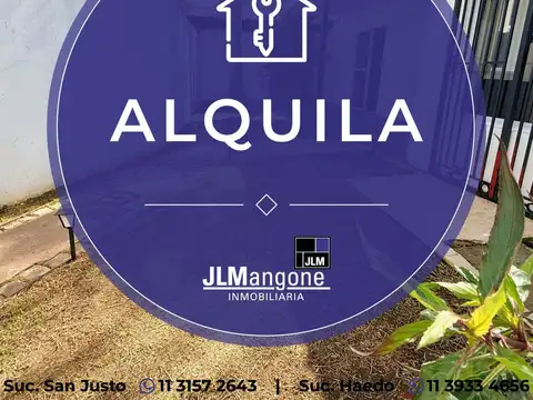Ph 2 ambientes en pb, con patio