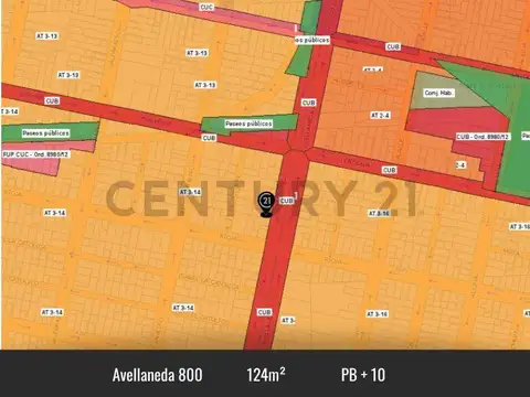 Lote apto desarollos sobre Avenida Avellaneda