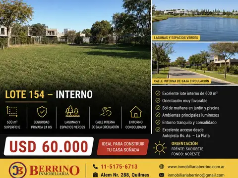 Barrio El Cano - Pueblos del Plata - Hudson - Lote