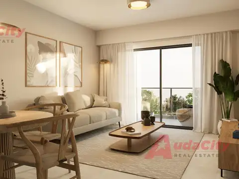 Departamento Monoambiente con 1 baño