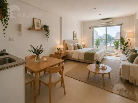 VENTA MONOAMBIENTE LUMINOSO CON BALCON VILLA DEL PARQUE
