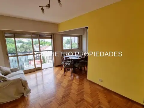 Excelete depto 3 amb frente, 80 mts, vista abierta y muy luminoso