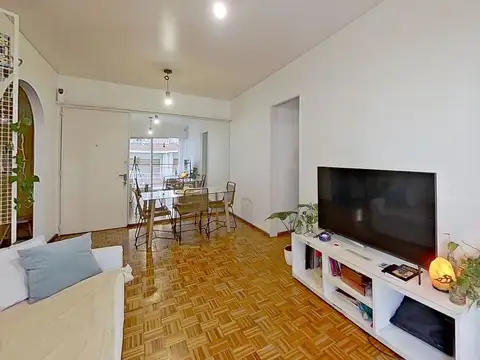 Departamento 2 ambientes con 1 baño