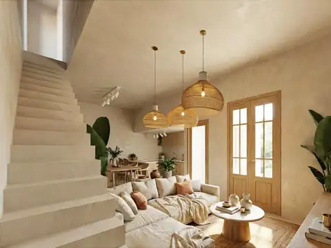 Venta Casa de Pasillo de dos dormitorios, patio y terraza