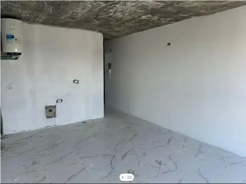 Departamento Monoambiente con 1 baño